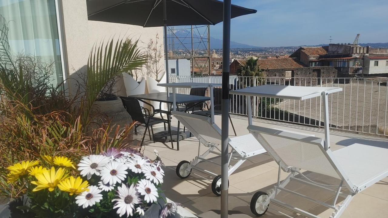 Attico Sul Porto Di Catania E Vista Vulcano Buitenkant foto