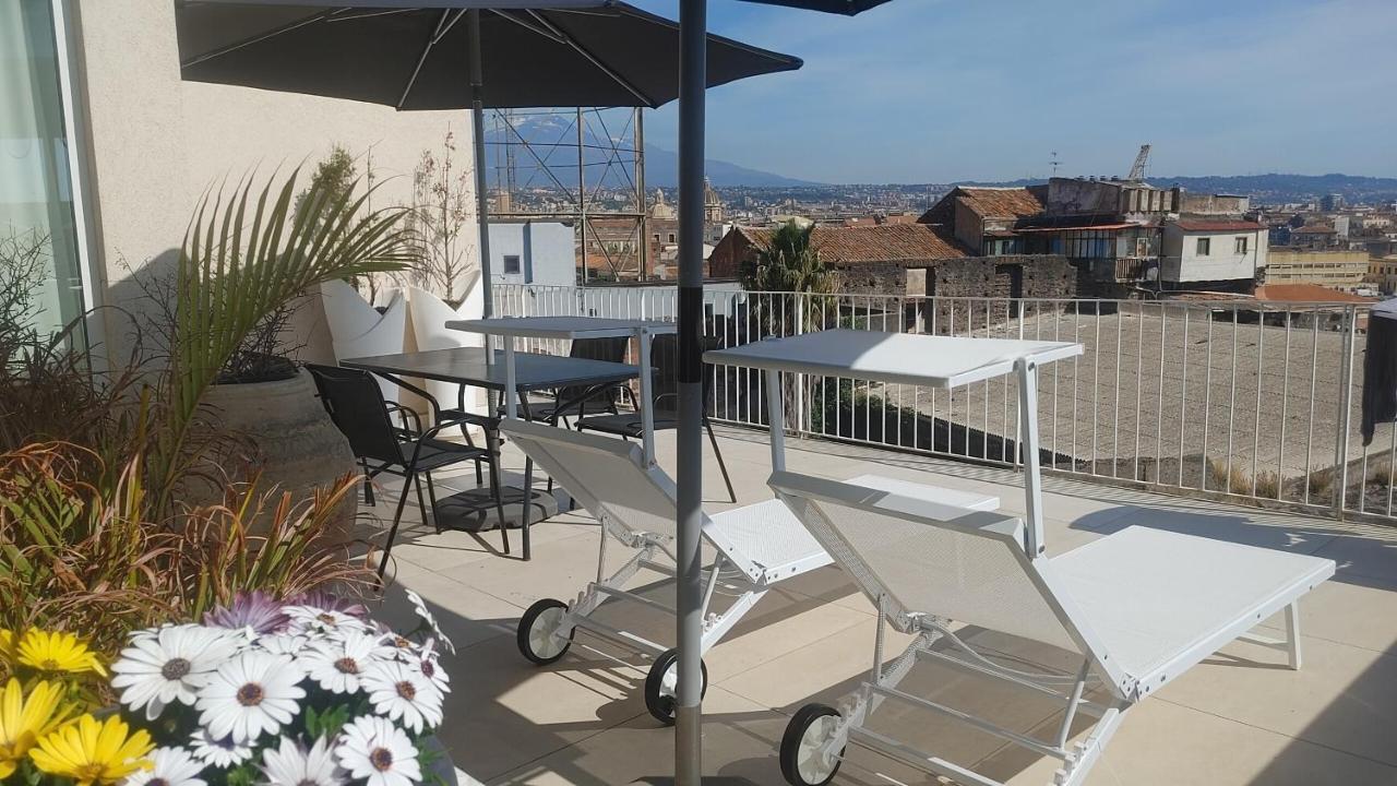 Attico Sul Porto Di Catania E Vista Vulcano Buitenkant foto